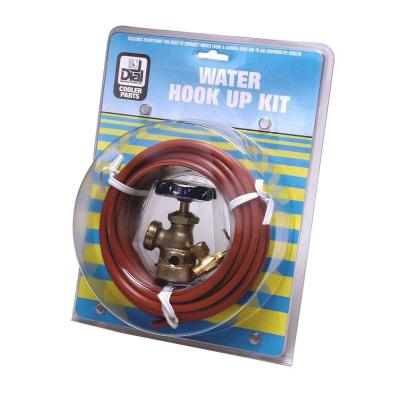 Evaporative Cooler Water Hook-Up Kit with Angle Valve